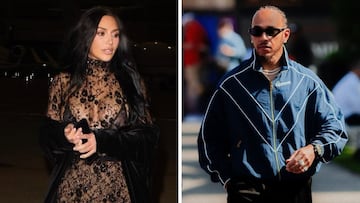 Kim y Lewis se conocen desde hace varios años, pero en febrero desataron las especulaciones de un romance.