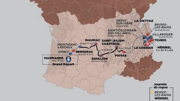 Recorrido del Tour del Porvenir 2019.