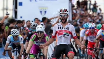 Fernando Gaviria 
Ganador de la cuarta etapa de la Vuelta a San Juan