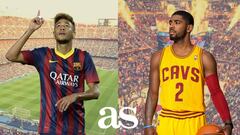 Neymar and Kyrie Irving: different sports but similar situations