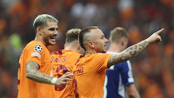 Icardi y Angeli?o llevan al Galatasaray a la Champions
