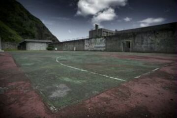 La pista donde se disputará el Mundial de baloncesto callejero en la isla taiwanesa de Samasana