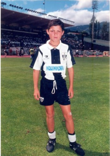 As a kid at Nacional de Madeira.