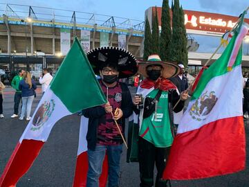 El color del México vs Canadá en el Estadio Azteca