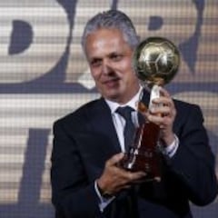 Rueda: "Este premio lo recibo a nombre de mis jugadores"