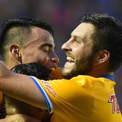 Doblete de Gignac y Sosa; Tigres liquida a Pachuca en Liga MX