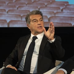 Laporta, a Font sobre Xavi y Jordi: "Te han desmentido"