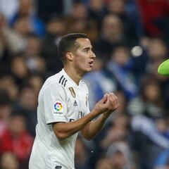 Lucas Vázquez, un partido de sanción tras su expulsión