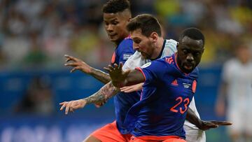 Davinson contra Messi