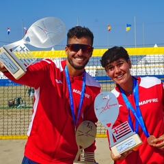 Antomi Ramos y Eva Palos, campeones de Europa de dobles mixtos
