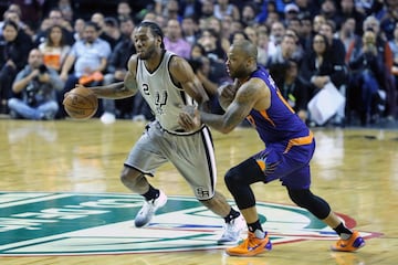 Uno de los eternos candidatos a MVP conmovió a la Arena Ciudad de México en enero de 2017, cuando aún jugaba con los Spurs. Actualmente milita en Los Angeles Clippers.