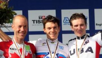 <b>MUNDIAL DE CICLISMO</b> Bert Grabsch ganó la contrarreloj.