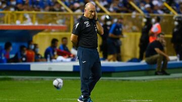 El estratega uruguayo de la selecci&oacute;n de Honduras, qued&oacute; conforme tras los empates como visitantes y ahora buscar&aacute;n el triunfo en su primer partido en casa, ante Estados Unidos.