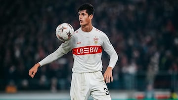 Chema Andrés, centrocampista del Stuttgart procedente de la cantera del Real Madrid.