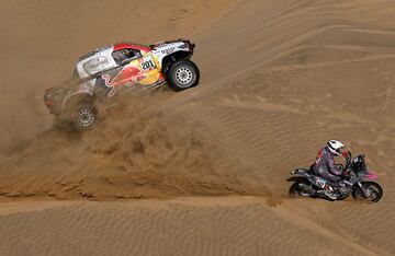 Nasser Al-Attiyah y Mathieu Baumel.