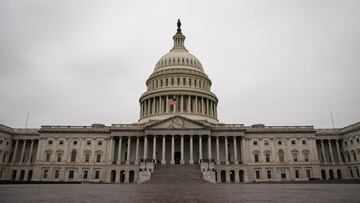 Capitolio de USA en Washington, DC. Feb 13, 2021.