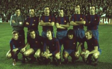 Este fue el once con el que el Barcelona derrotó al Real Madrid por cinco goles a cero en el Santiago Bernabéu por primera vez: Mora, Rife, Torres, De La Cruz, Costas, Juan Carlos, Rexach, Asensi, Cruyff, Sotil y Marcial.