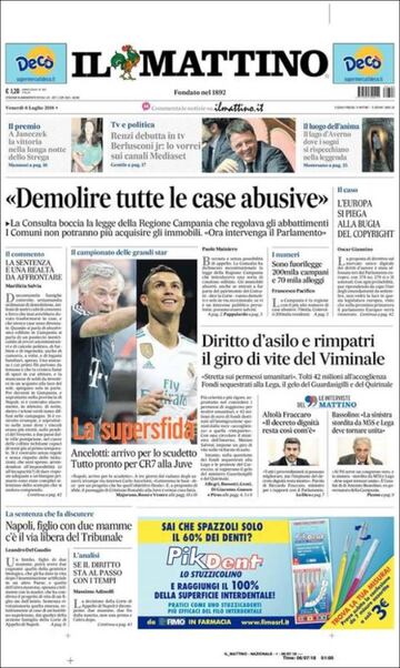 La prensa pone fecha al fichaje de Cristiano