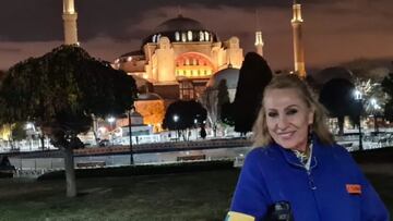 Rosa Benito tranquiliza a sus fans desde Estambul tras el atentado