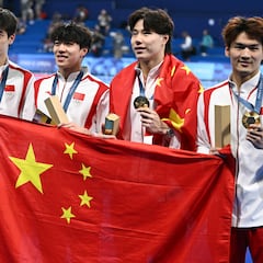China acaba con la hegemonía de Estados Unidos en el 4x100 de los Juegos Olímpicos