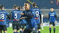 Luis Muriel en un partido del Atalanta en la Serie A