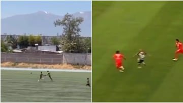 El hijo de Humberto Suazo marcó un golazo y ‘Chupete’ lo comparó con uno suyo: ¡qué bomba!