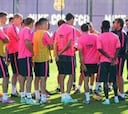 Sergio Busquets se entrenó con todos y estará en el Clásico
