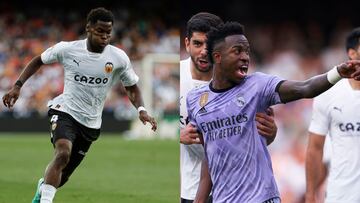 El mediocampista estadounidense quien juega en el Valencia no dejó pasar los hechos ocurridos en Mestalla y envió un mensaje de apoyo a Vinicius Jr.