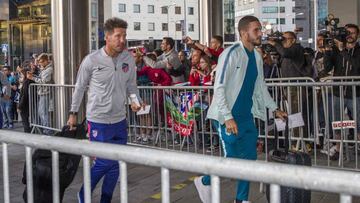 El Atlético de Madrid llega a Tallín.