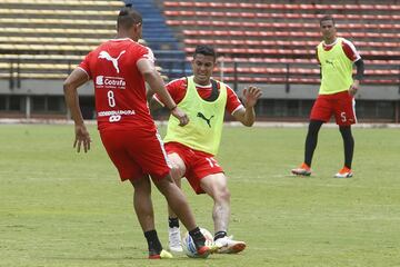 Deportivo Independiente Medellín se prepara para el partido ante el Atlético Bucaramanga por la décimo séptima jornada de la Liga Águila II - 2018