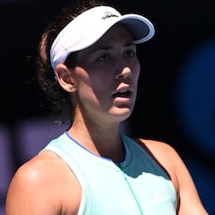 Muguruza supera el dolor y sobrevive ante Marina Erakovic