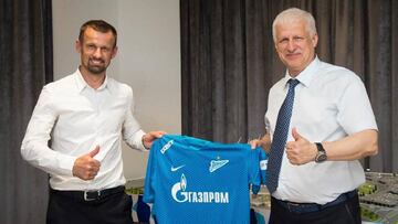 Serguéi Semak, nuevo entrenador del Zenit San Petersburgo