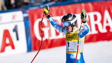 Breezy Johnson sorprende en el descenso de Saalbach