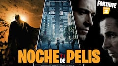 Evento Noche de Pelis en Fortnite de Nolan: hora y cómo ver en vivo online Inception y Batman Begins
