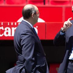 Monchi: "El modelo funciona
y lo tenemos que mantener"