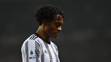 Juan Guillermo Cuadrado en un partido de Juventus.