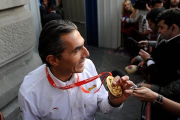 Scariolo en la celebración del Eurobasket 2009.