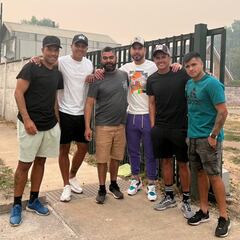 “Es difícil pensar en entrenar cuando hay gente pasándolo mal; le agradecemos a Colo Colo”