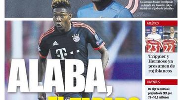 Alaba entra en juego