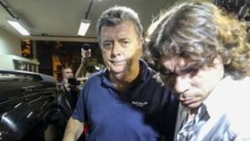 Raymond Whelan, en libertad tras pasar por la comisaría.