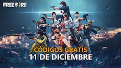 Free Fire | Códigos de hoy domingo 11 de diciembre de 2022: recompensas gratis