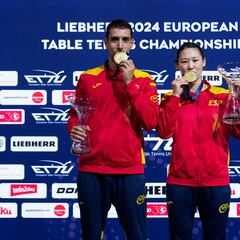 Pioneros Robles y Xiao: un oro europeo único para España