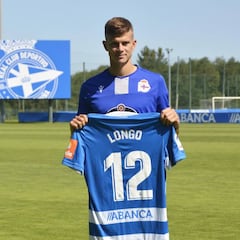 Longo: “Ha sido sencillo, lo único que quería era venir al Depor”