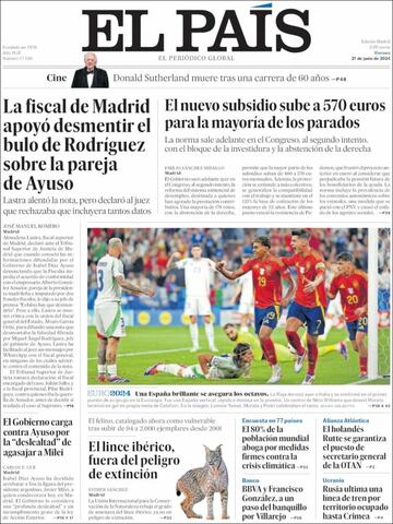 España es una fiesta, bravissimo... las portadas en prensa tras la victoria ante Italia