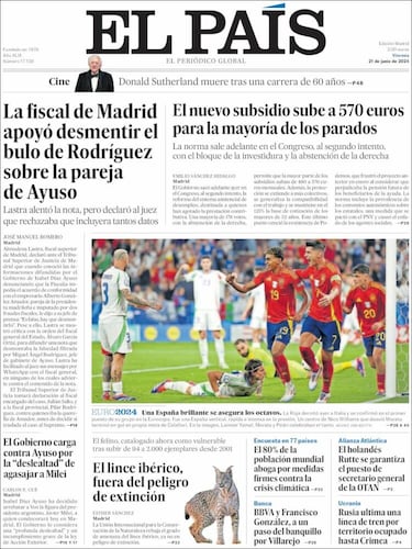 España es una fiesta, bravissimo... las portadas en prensa tras la victoria ante Italia
