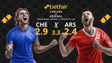 Chelsea vs. Arsenal: horario, dónde ver, pronósticos y clasificación