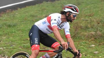 Fernando Gaviria durante la etapa 4 del Giro de Italia.