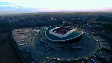 ¡Bienvenidos a Kazán! La Arena multiusos donde debutará el Tri
