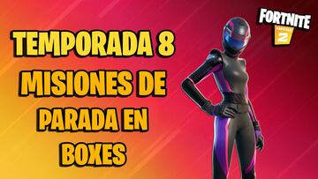 Misiones de Parada en Boxes en Fortnite Temporada 8; c&oacute;mo completarlas y sus recompensas