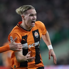 Mudryk, galáctico: Srna le coloca solo tras Vinicius y Mbappé